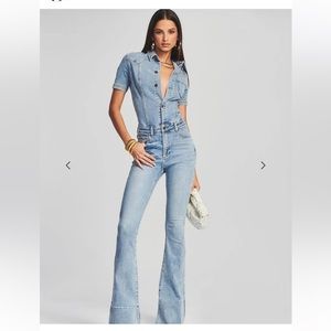 Retrofete denim jumpsuit
